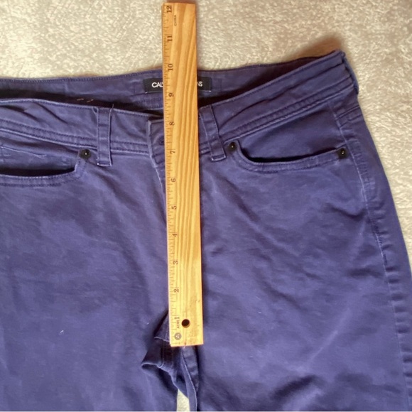 Men’s Calvin Klein Dark Blue Pants Cotton (Not Denim) Size 4 - Pre-Loved - Picture 7 of 10